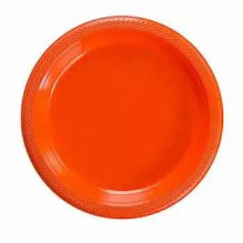 Coated Finished Disposable Plastic Plate