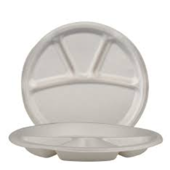 Color Coated Disposable Plastic Plate