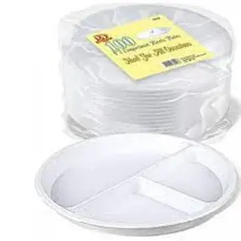 Rectangular Disposable Plastic Plate