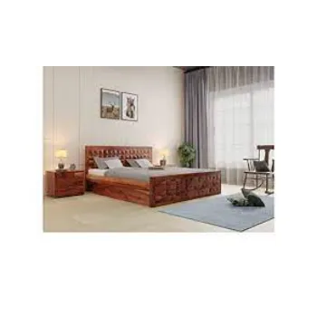 Solid Double Cot Bed