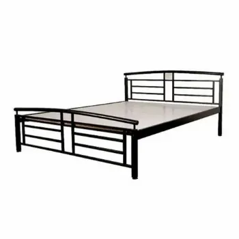 Plain Double Cot Bed