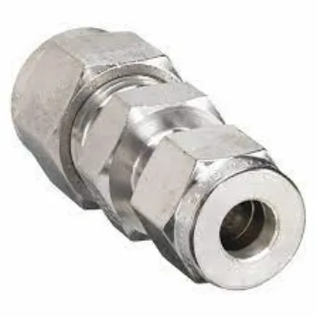 Double Ferrule Fittings Silver  Color 