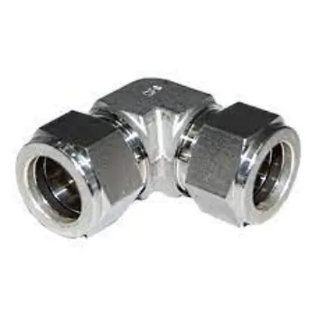 Double Ferrule Fittings Silver Color