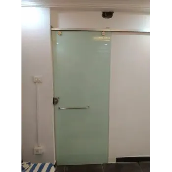 Solid Double Glass Door