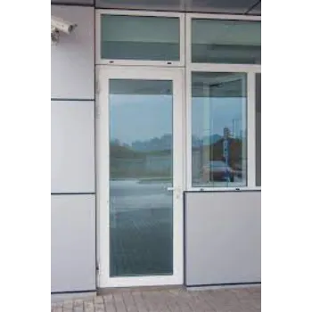Polished Double Glass Door