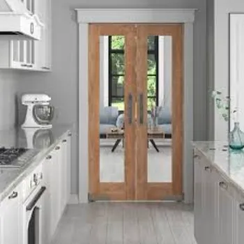 Lokpal Double Glass Door