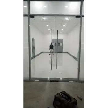 Solid Double Glass Door