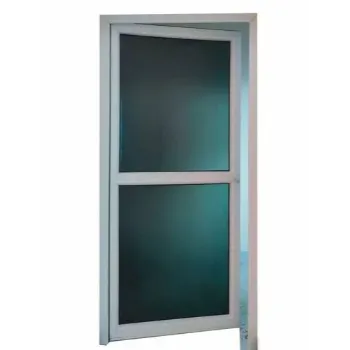 Solid Double Glass Door