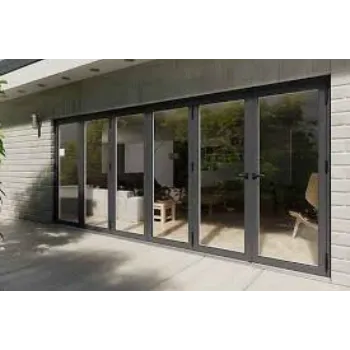 Polished Double Glass Door