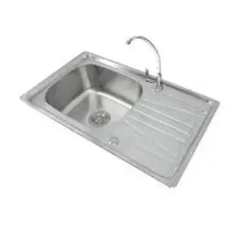 SILVERLINE Single Bowl Drain Modular Kitchen Sink