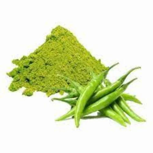 Fresh  Green Chili Powder