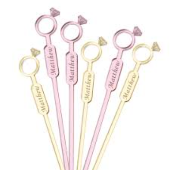 Custom Drink Stirrer