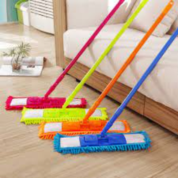Colorful Dry Mops With Long Handle 