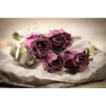 Fresh Dry Rose Flowers