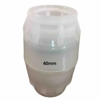 Polished Duct Coupler