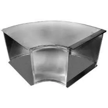 Coated Duct Elbow