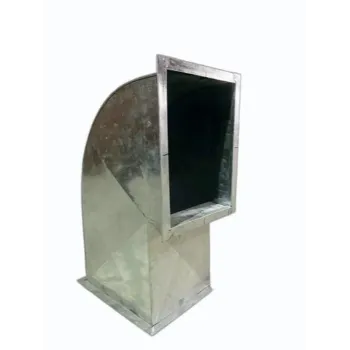 Polished Duct Elbow