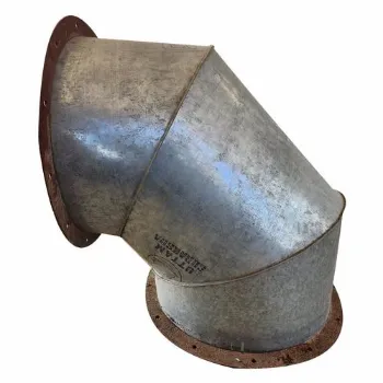 Polished Duct Elbow