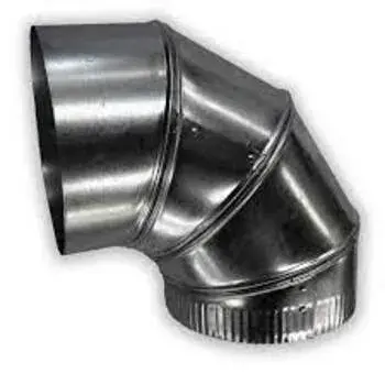 Polished Duct Elbow