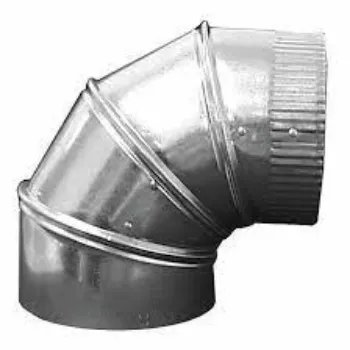 Duct Elbow Silver Color 