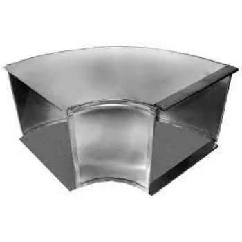 Duct Elbow  Silver Color 