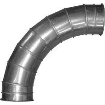 Duct Elbow Silver  Color