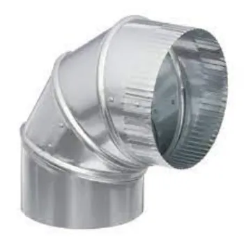 Duct Elbow  Silver Color 