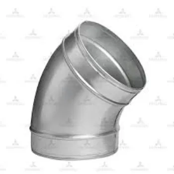 Duct Elbow Silver Color