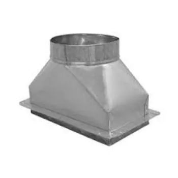 Duct Fittings Silver Color 