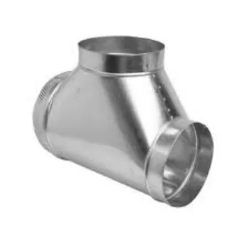 Duct Fittings Silver  Color 