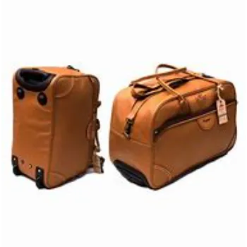 Plain & Printed Duffle Trolley Bag