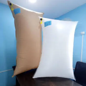 White And Brown Dunnage Bags