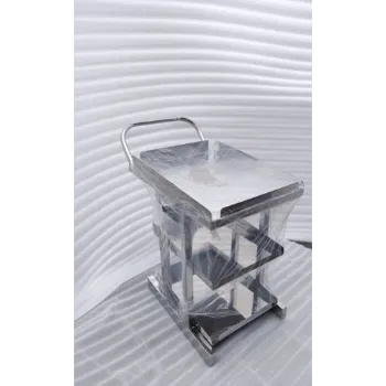 Polished ECG Machine Trolley