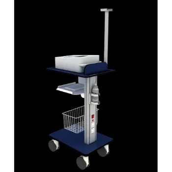 Modern ECG Machine Trolley