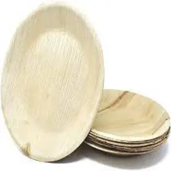 Disposable Eco Palm Leaf Plate