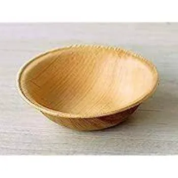 Coated Eco Palm Leaf Plate