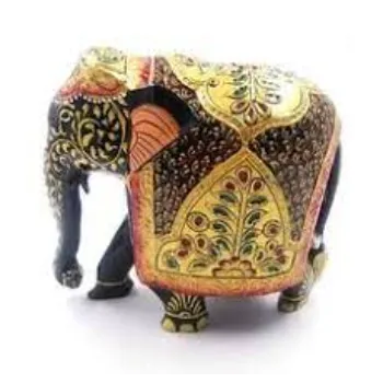  Wood Handmade Elephant Statue 