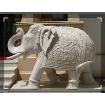  White Elephant Statue