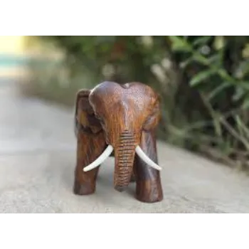 Wooden Elephant Statue