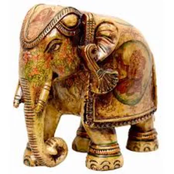  Golden Elephant Statue