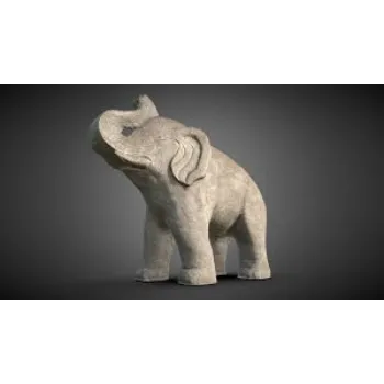  Sketchfab Elephant Statue