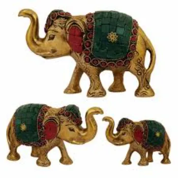 Thrice Elephant Statue 