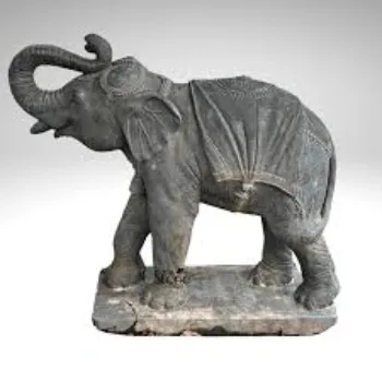  Stone Elephant Statue