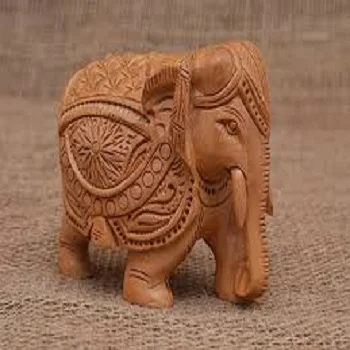 Wooden Handicraft Elephant Statue