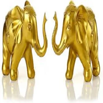 Golden Elephant Statue