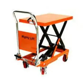 Orange Elevating Tables