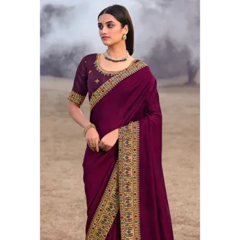 Elite Embroidery Sarees