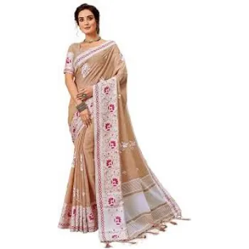 Elegant Look Elite Embroidery Saree
