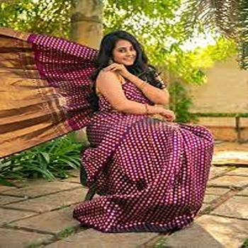 Classy Red Elite Embroidery Saree