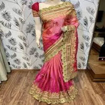 Latest Style Elite Embroidery Sarees